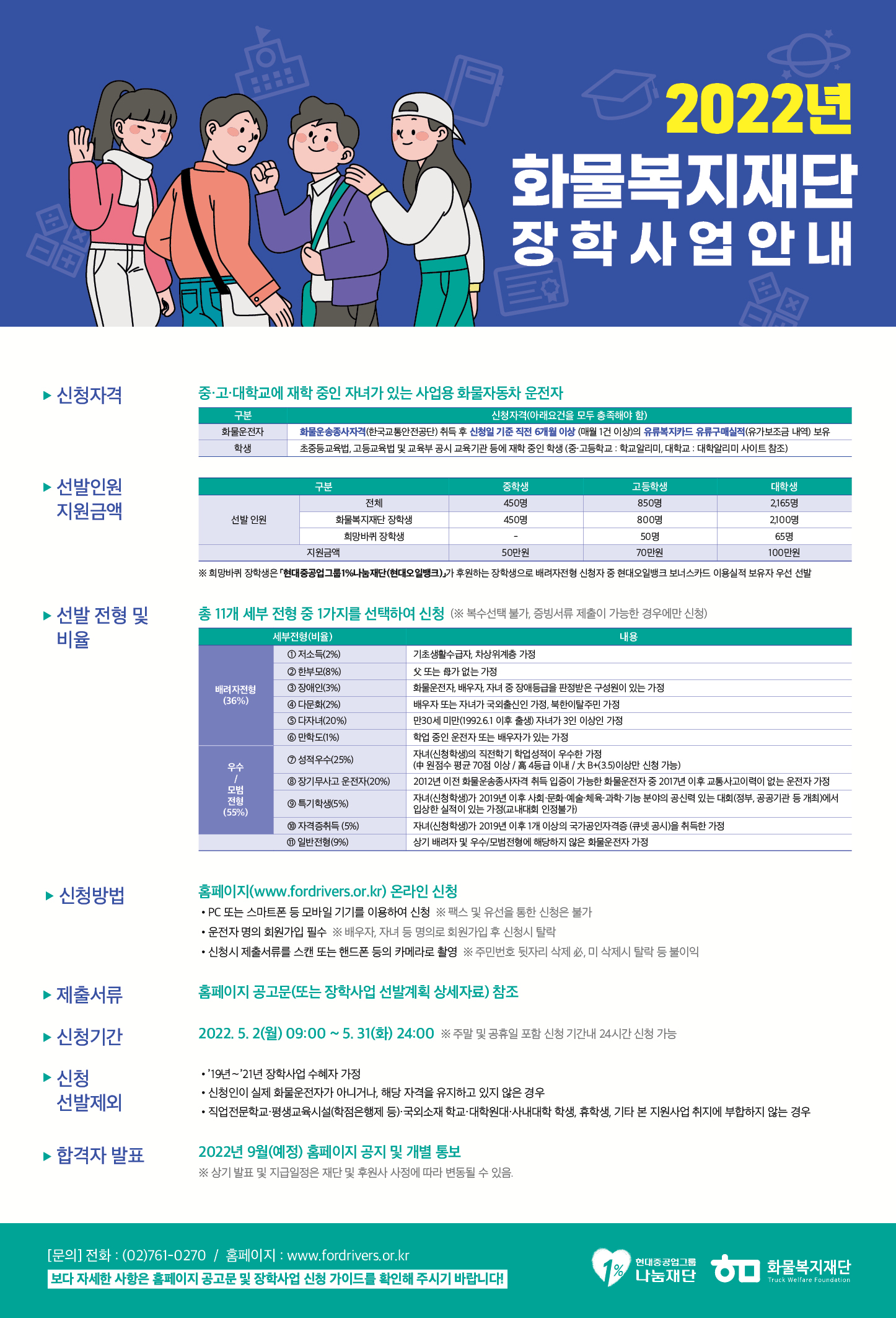 2022년 화물복지재단 장학사업 포스터.jpg
