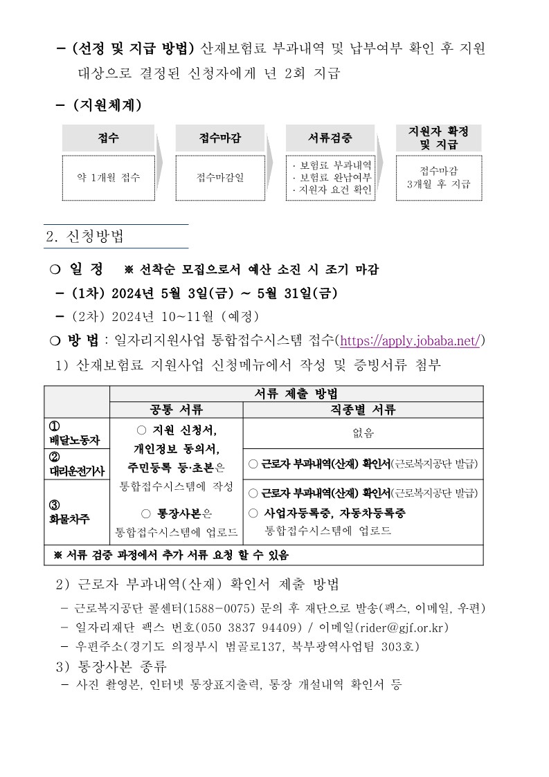 「2024년 플랫폼노동자 산재보험료 지원사업」 1차 모집 공고문_3.jpg