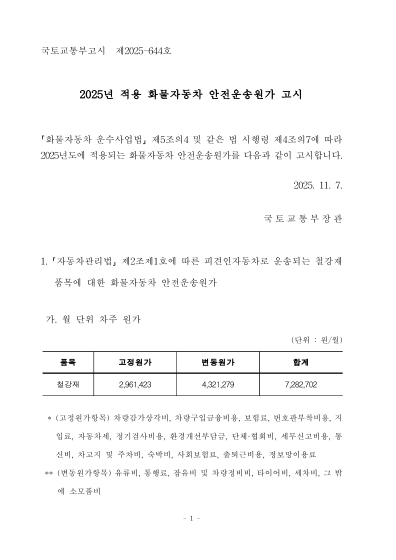 (전문)_2025년_적용_화물자동차_안전운송원가_일부개정고시_1.jpg